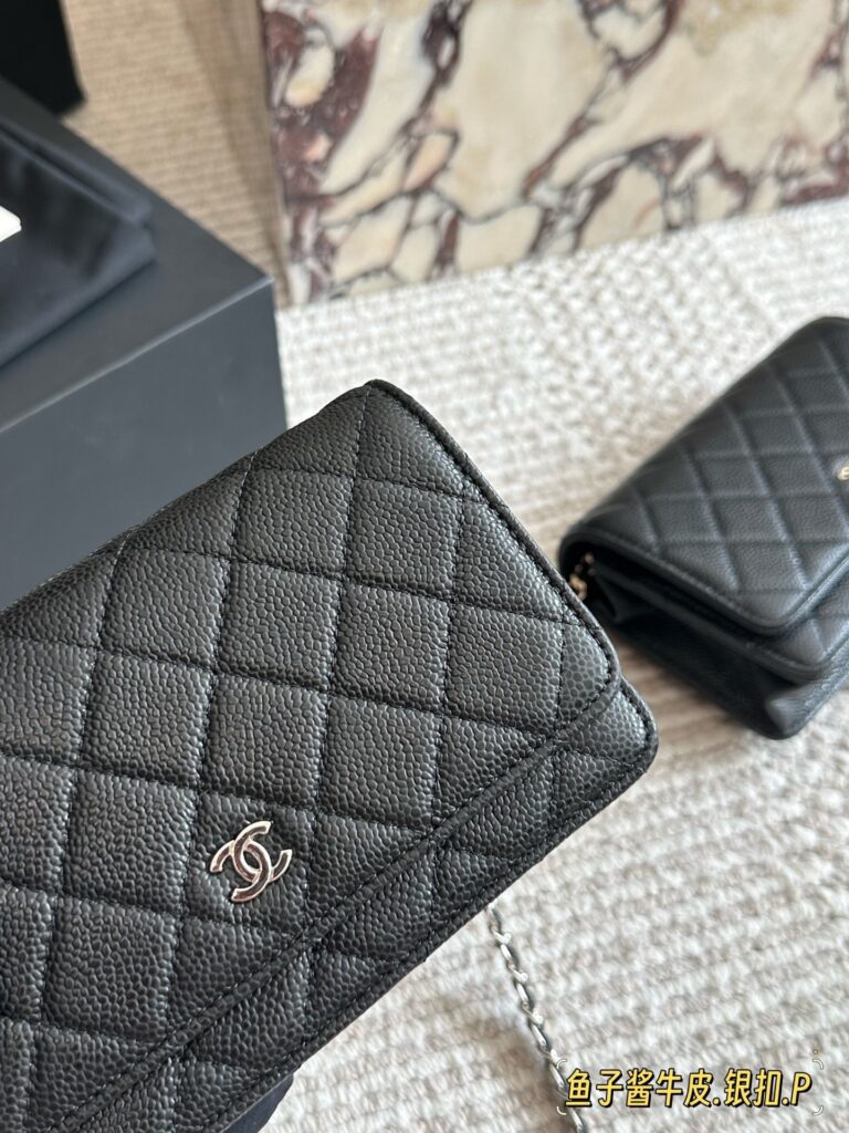 Chanel Woc Leather Bag 20 x 13 cm editorial product context 2