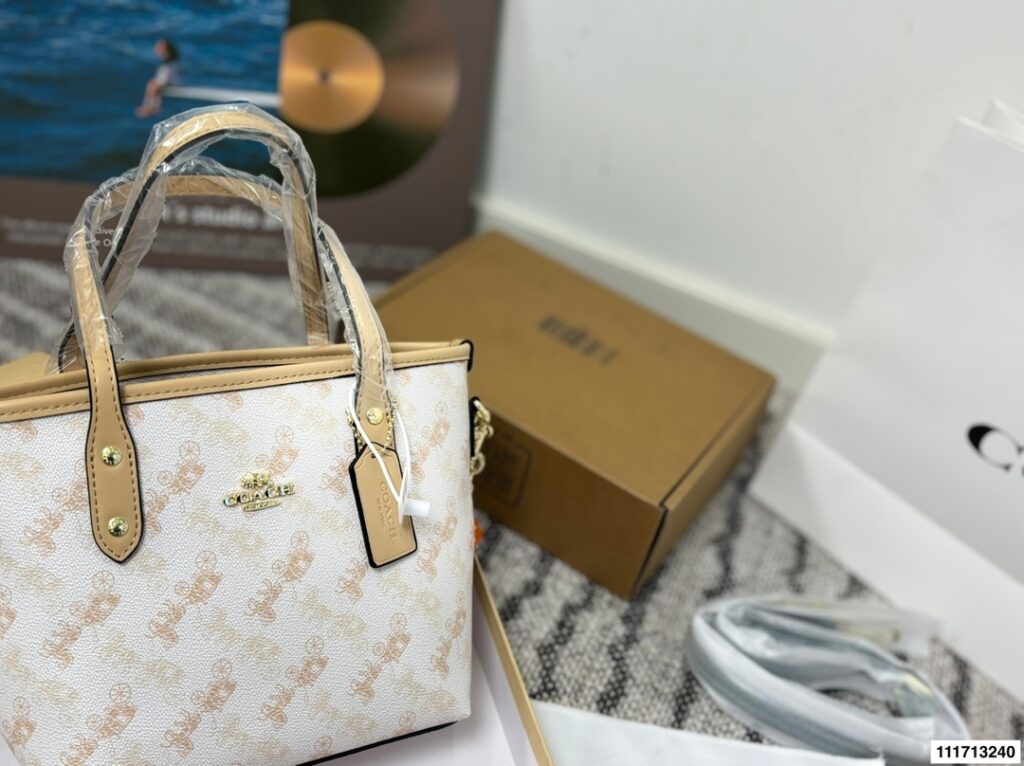 Coach 20 Tote Bag editorial product context 2