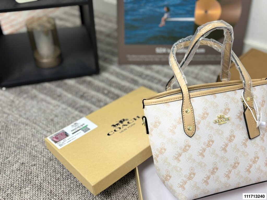 Coach 20 Tote Bag editorial product context 3