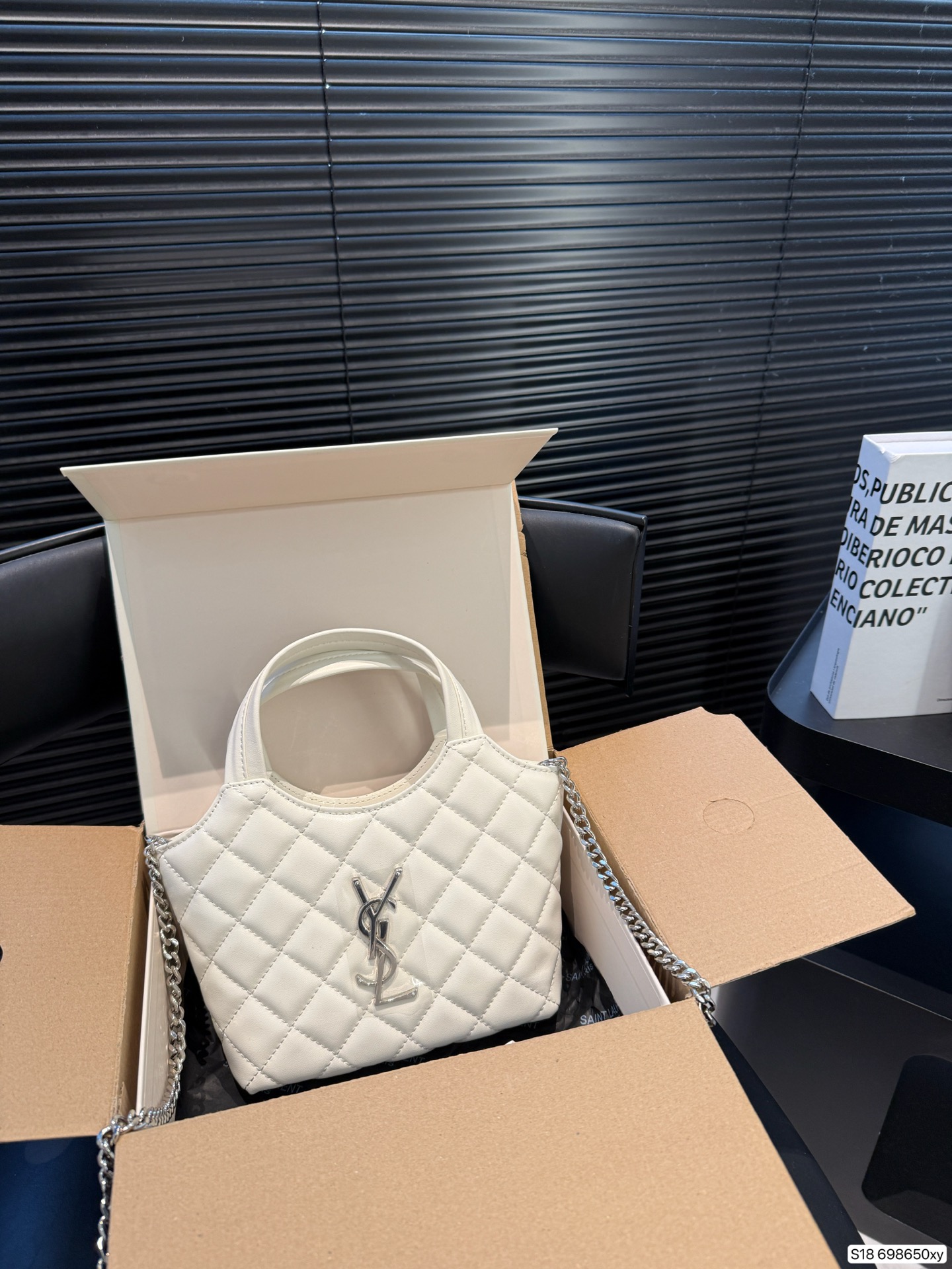 Saint Laurent P125 LCARE 17 14 XY Mini Tote Bag