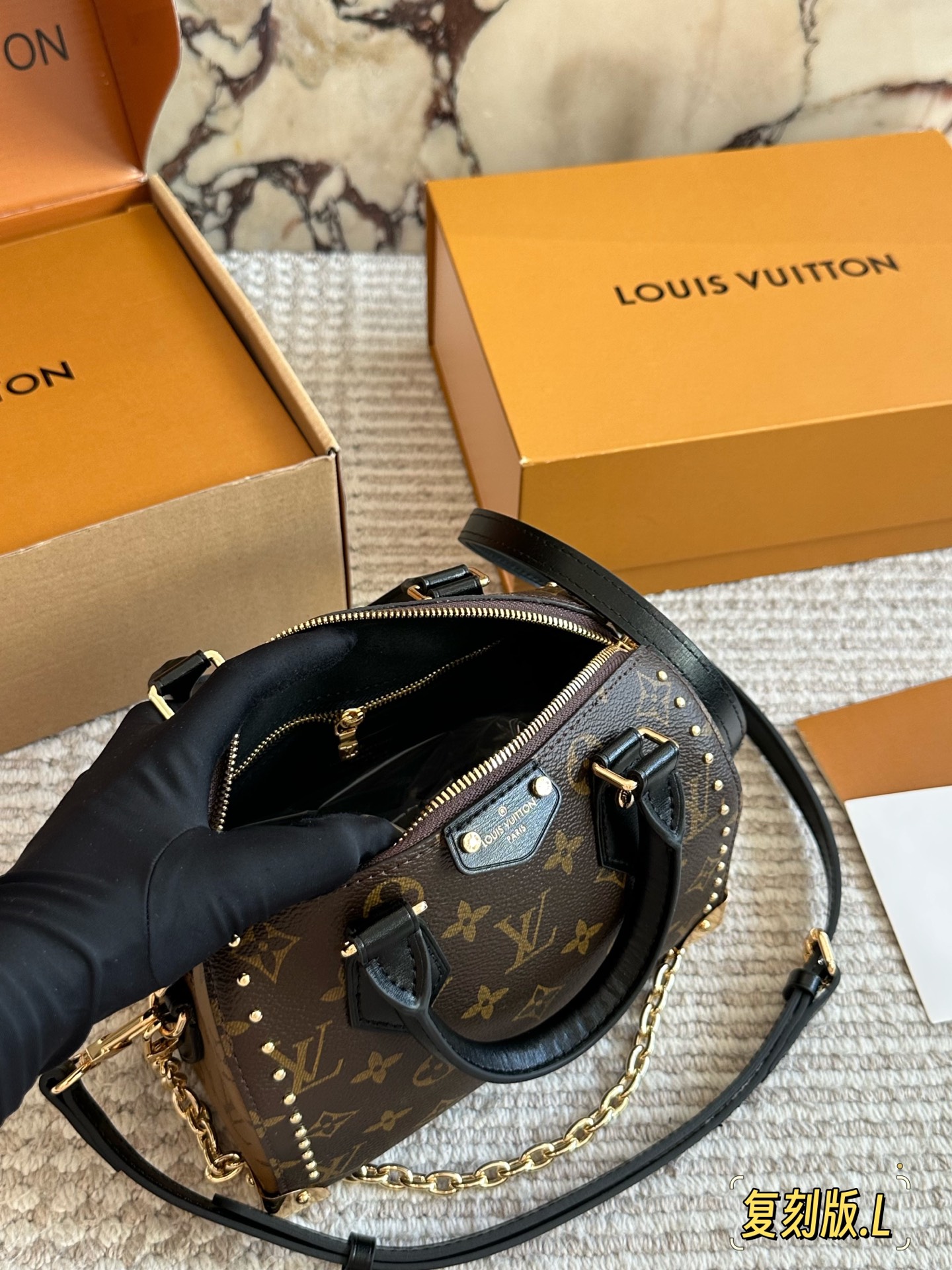 Louis Vuitton 180 NANO SPEEDY party 20 Mini Bag