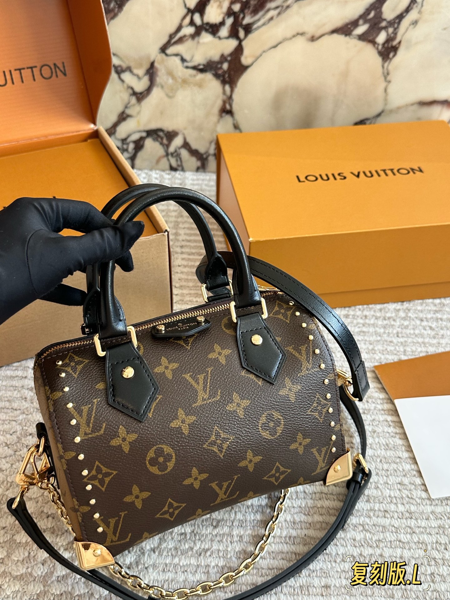 Louis Vuitton 180 NANO SPEEDY party 20 Mini Bag