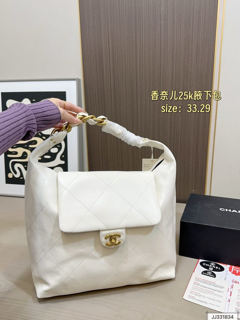 Chanel Hobo Bag 33 x 29 cm editorial product context 3