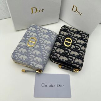 Dior P75 D07 12 Oblique Wallet