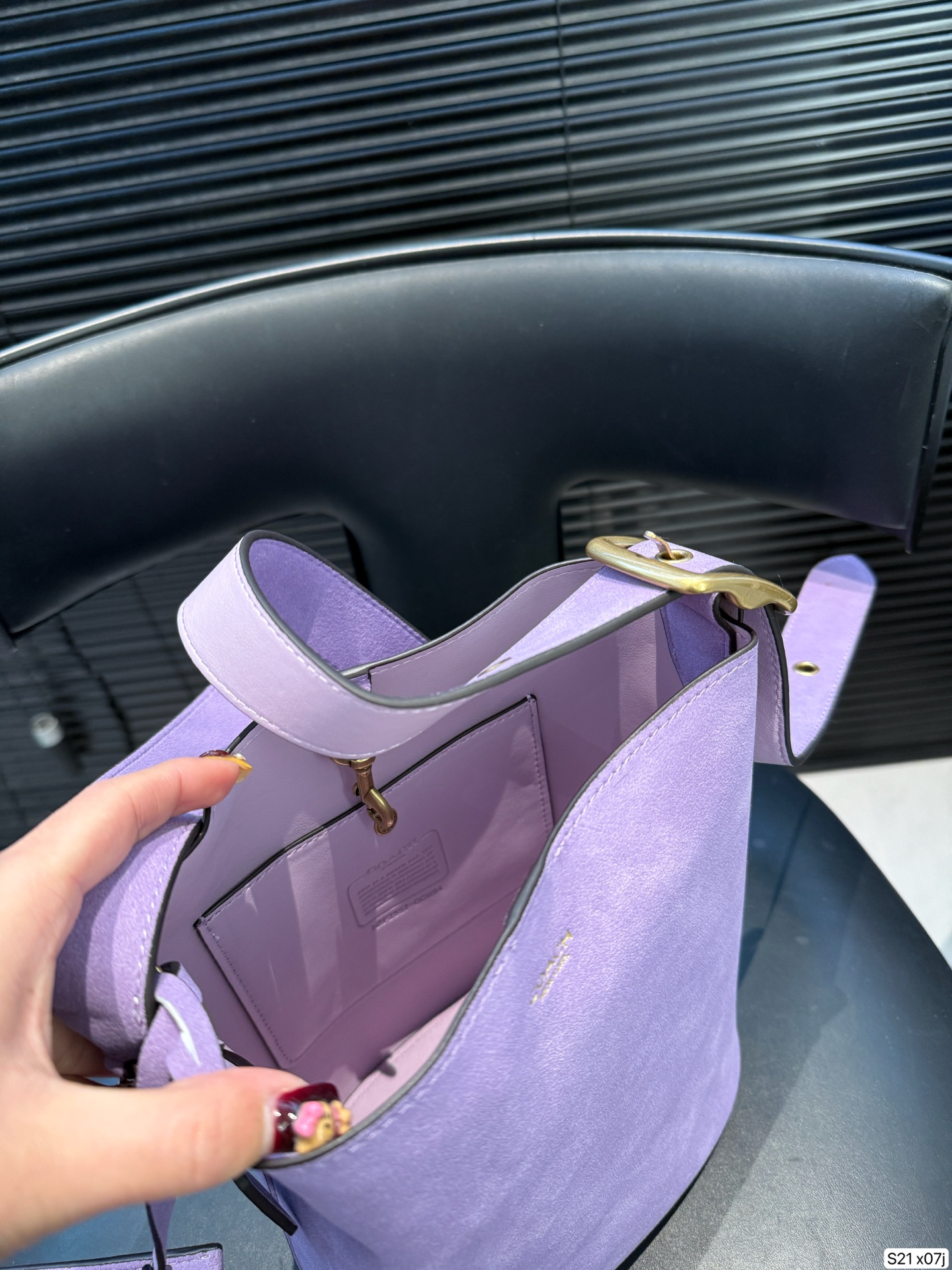 Coach P140 Bleecker Bucket 20 22 X07 Bucket Bag
