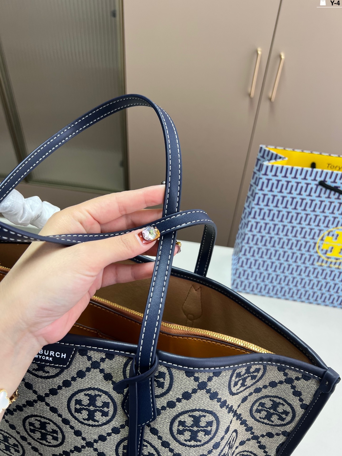 Luxury p120 Y-4 34 28 Toryburch Tote Bag