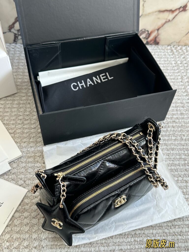 Chanel Coco Neige 21 Nylon Crossbody Bag 14 cm editorial product context 3