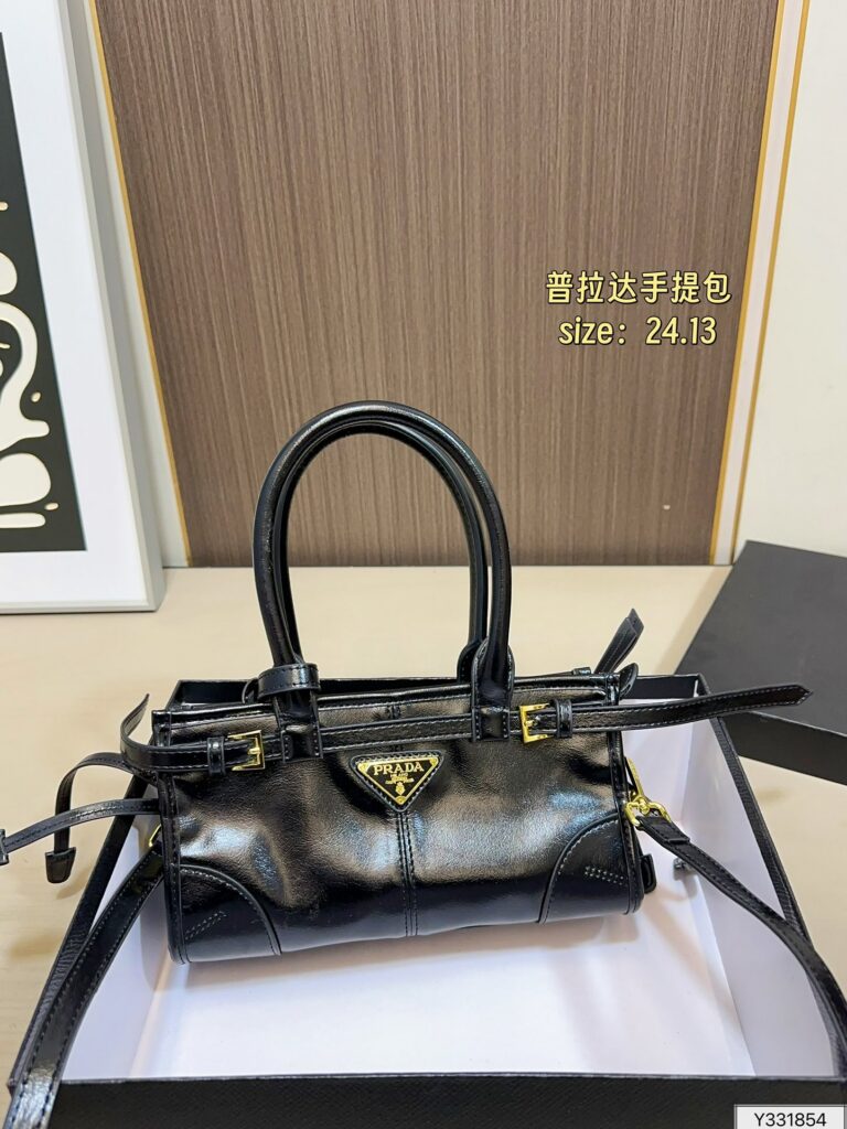 Prada Soft Lu Crossbody Bag 24 x 13 cm editorial product context 1