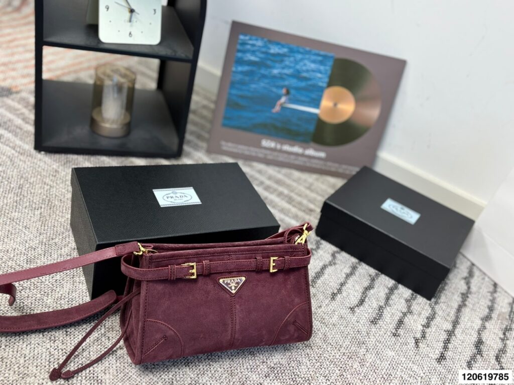 Prada Soft Lux Mini Bag 26 x 15 cm editorial product context 2