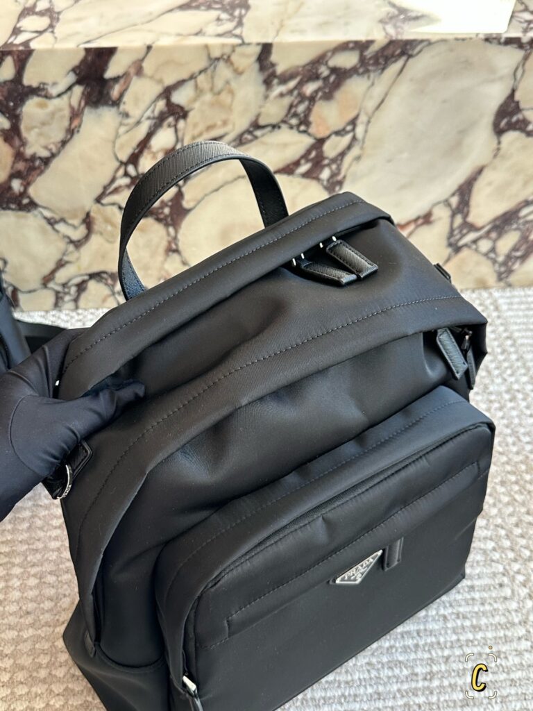 Prada Nylon Backpack 40 x 30 cm editorial product context 2