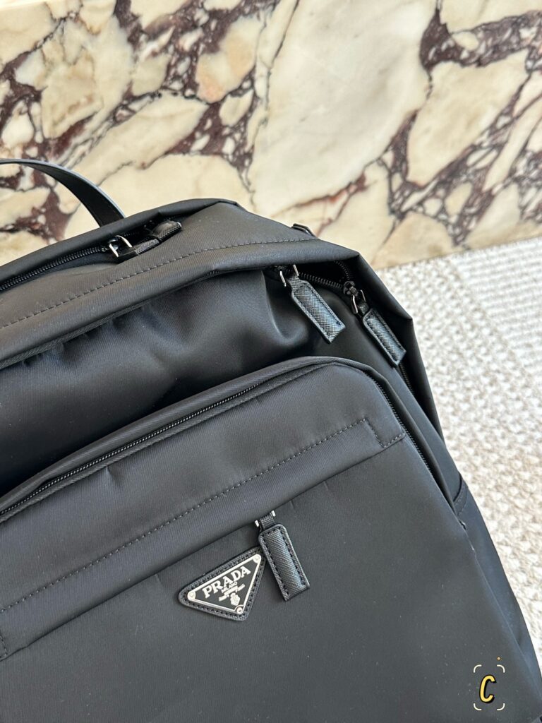 Prada Nylon Backpack 40 x 30 cm editorial product context 3