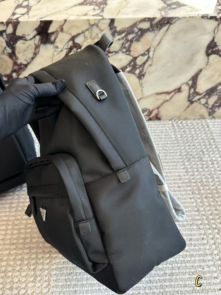 Prada 32 Nylon Backpack editorial product context 3