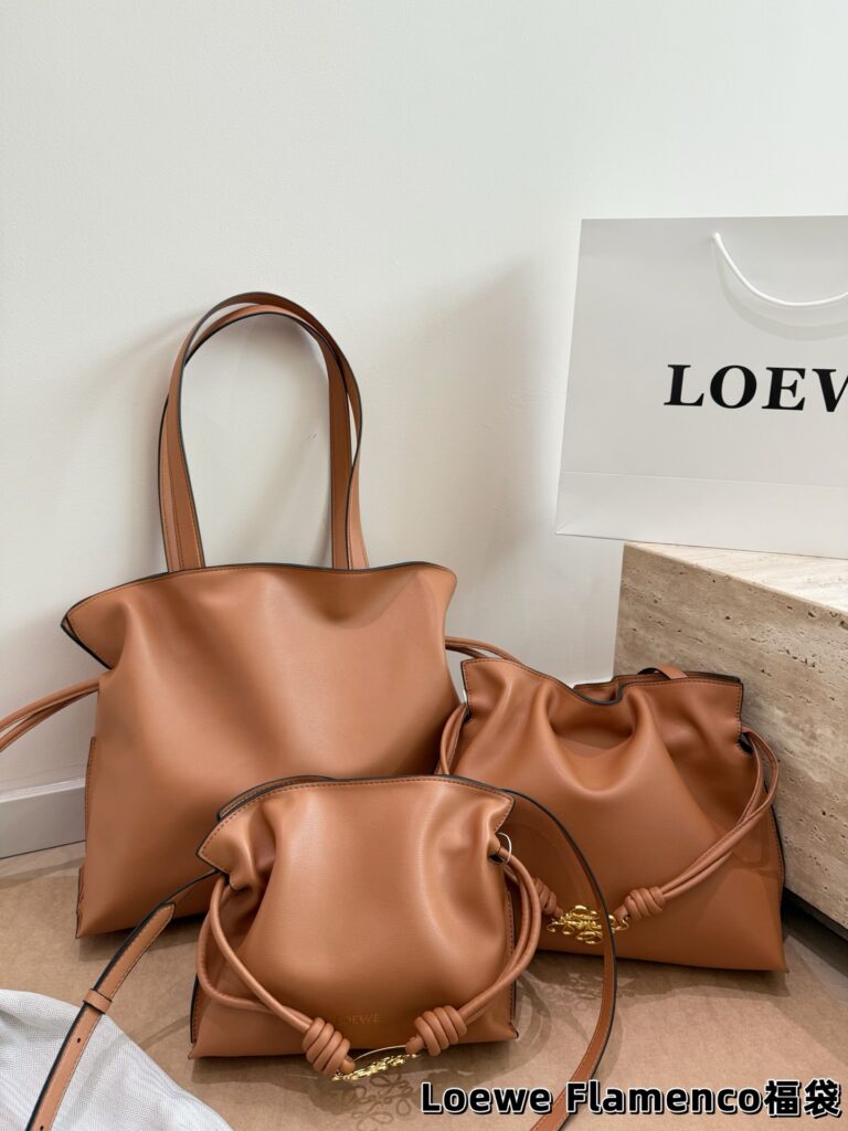 Loewe Black Calfskin Leather Bag 38 x 30 cm editorial product context 1
