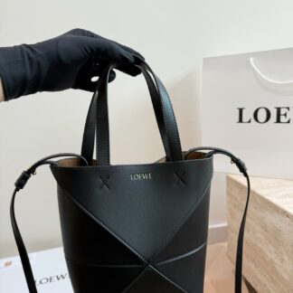 Loewe P155 Fold logo 17 21 Small Tote Bag