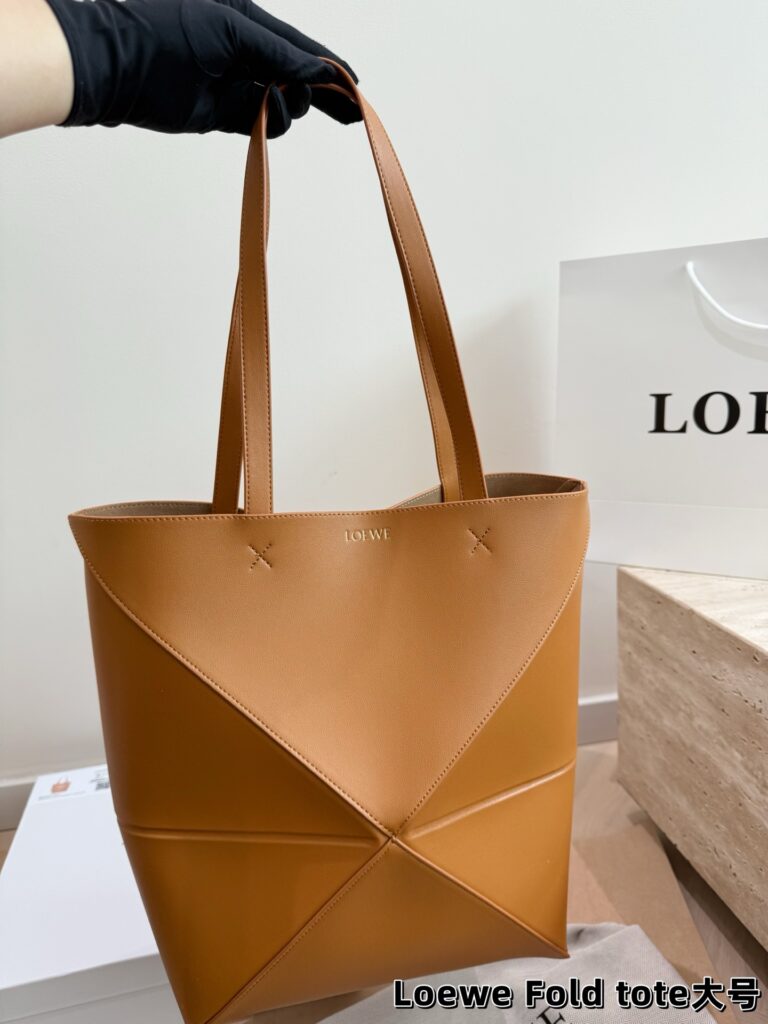 Loewe Fold Large Tote Bag editorial product context 2