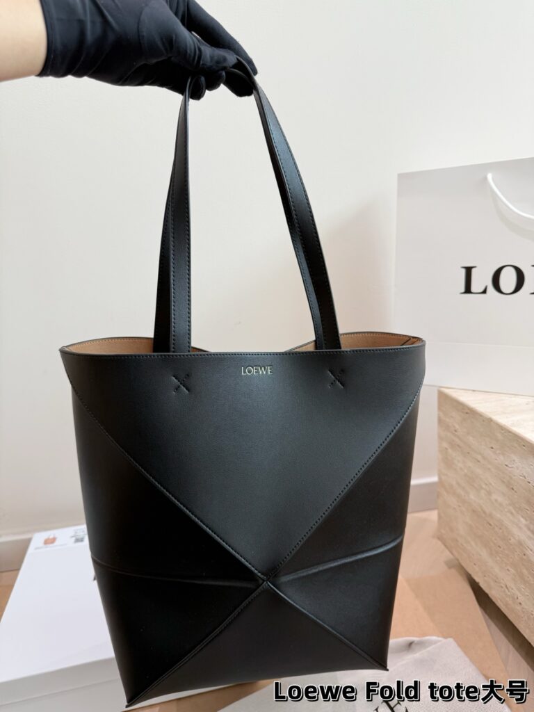 Loewe Fold Large Tote Bag editorial product context 3