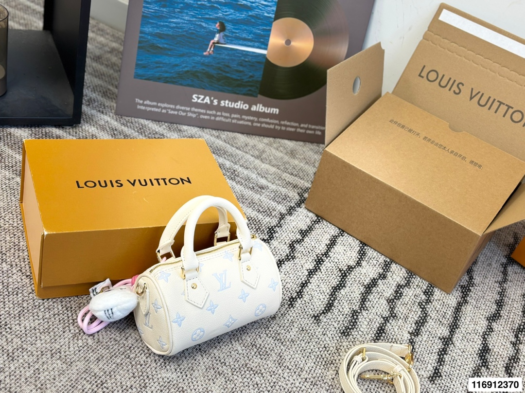 Louis Vuitton p135 Nano Speedy 16 Retiro Handbag