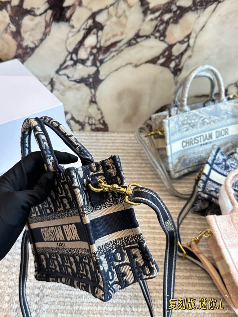 Dior Mini 24 Jue Tote Bag editorial product context 3