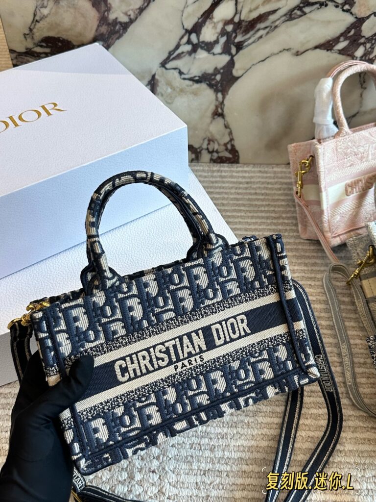 Dior Mini 24 Jue Tote Bag editorial product context 1