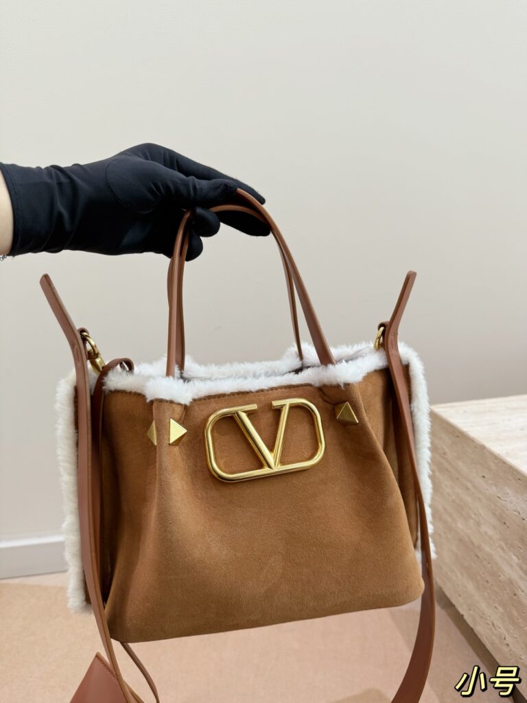 Valentino Small Canvas Tote Bag 37 x 24 cm editorial product context 3