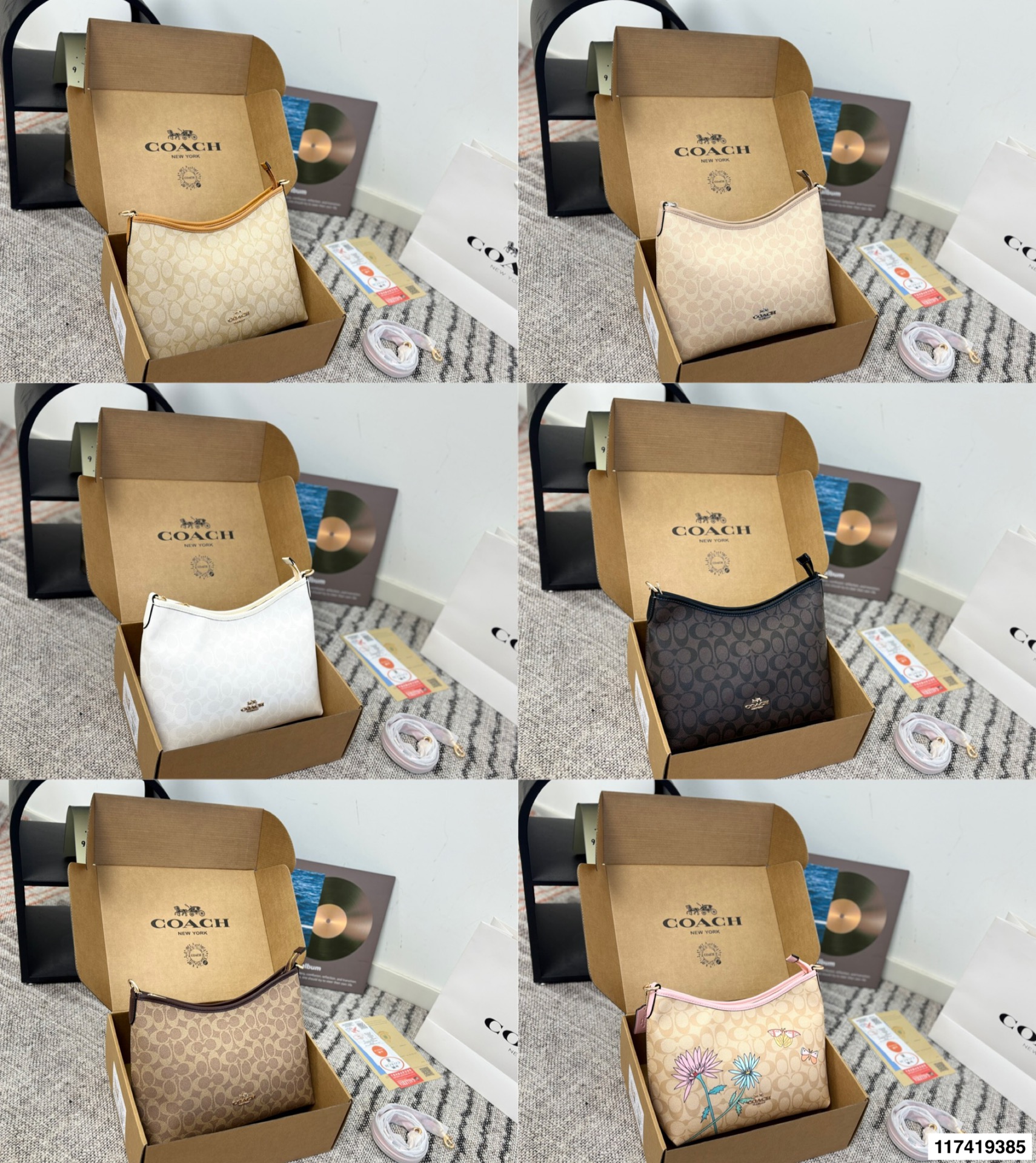Coach P140 size 30 20 Laurel Bag