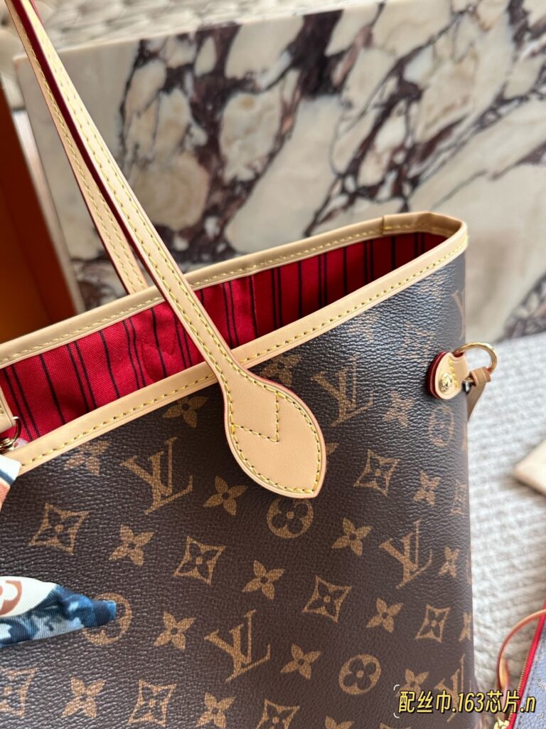 Louis Vuitton Neverfull Clutch editorial product context 2