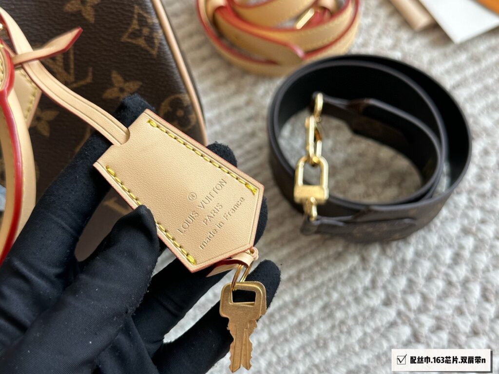 Louis Vuitton Leather Shoulder Bag 25 cm editorial product context 3