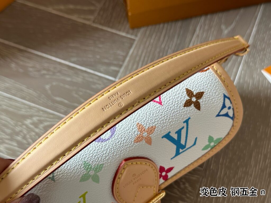 Louis Vuitton Nano Diane Monogram 10 Small White Canvas Belt 5 x 6 cm editorial product context 3