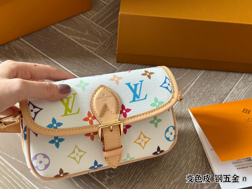 Louis Vuitton Nano Diane Monogram 10 Small White Canvas Belt 5 x 6 cm editorial product context 2