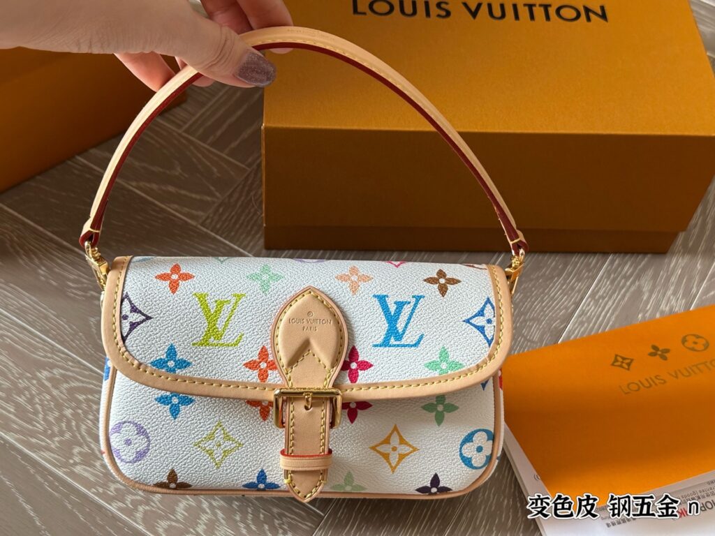 Louis Vuitton Nano Diane Monogram 10 Small White Canvas Belt 5 x 6 cm editorial product context 1