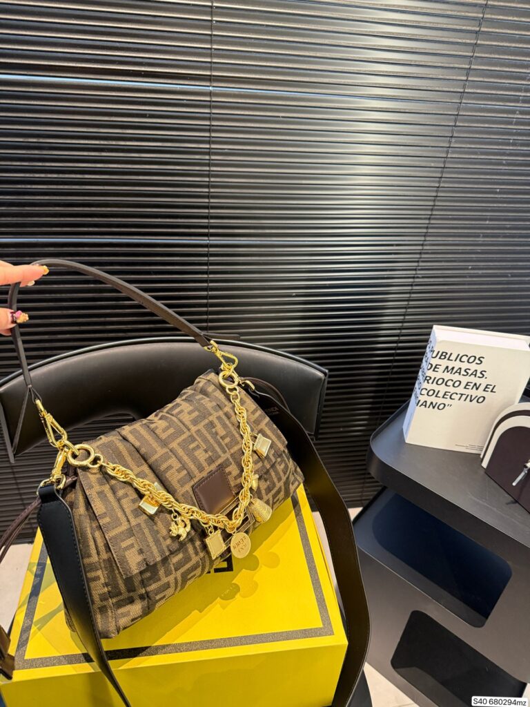Fendi Ff Pink Bag editorial product context 2
