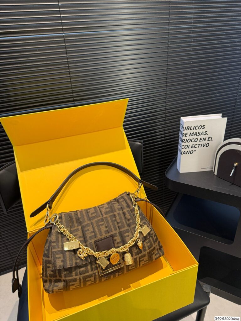 Fendi Ff Pink Bag editorial product context 1