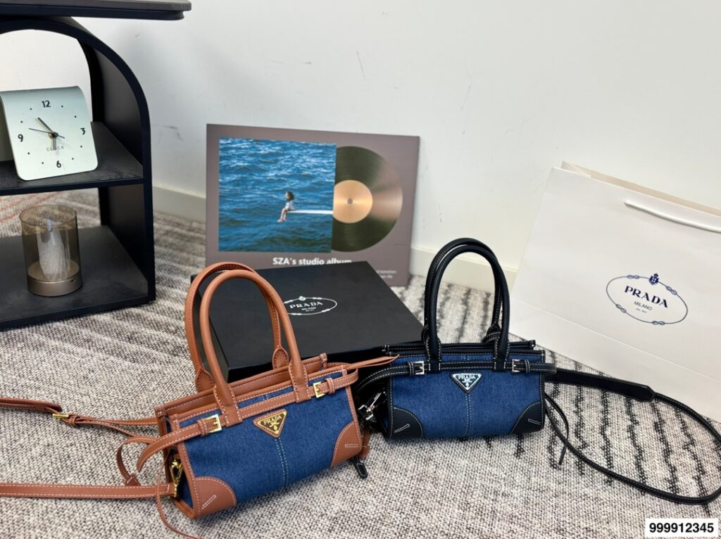Prada Lus Soft 24 Crossbody Bag 14 cm editorial product context 1