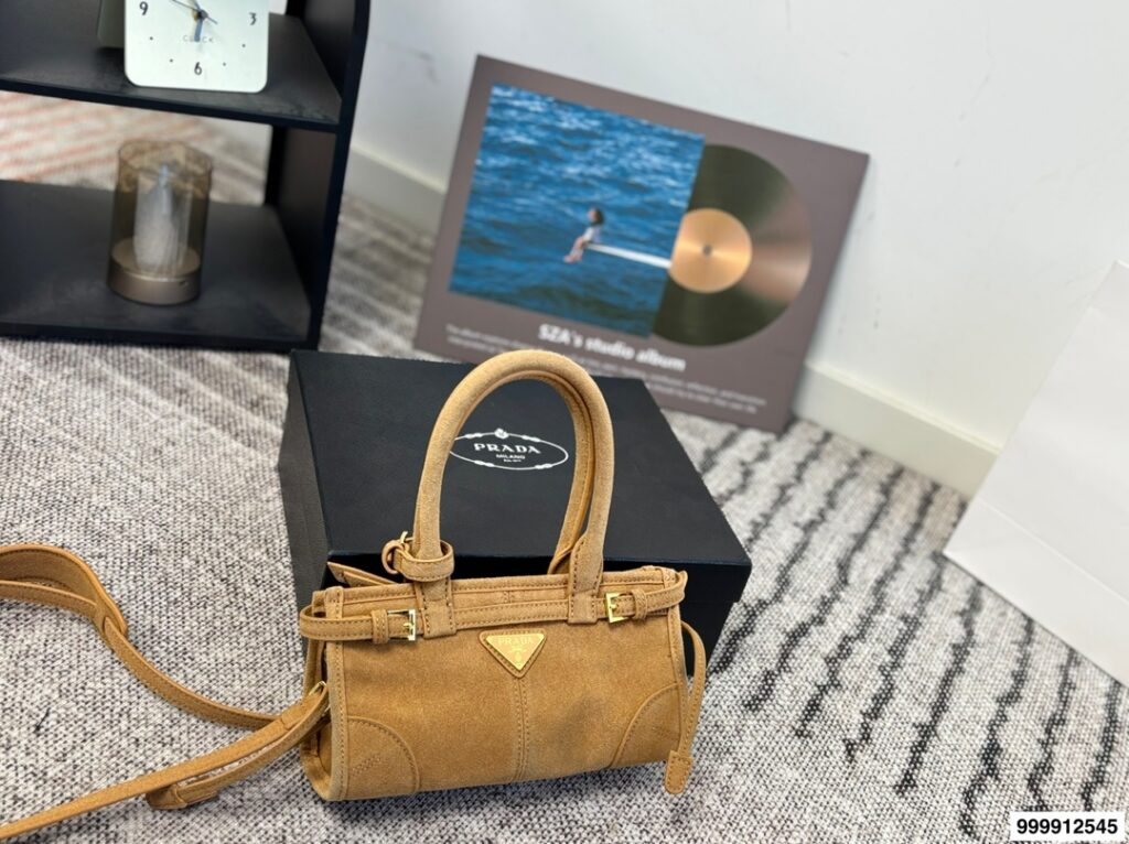 Prada Lus Soft 24 Crossbody Bag 14 cm editorial product context 2