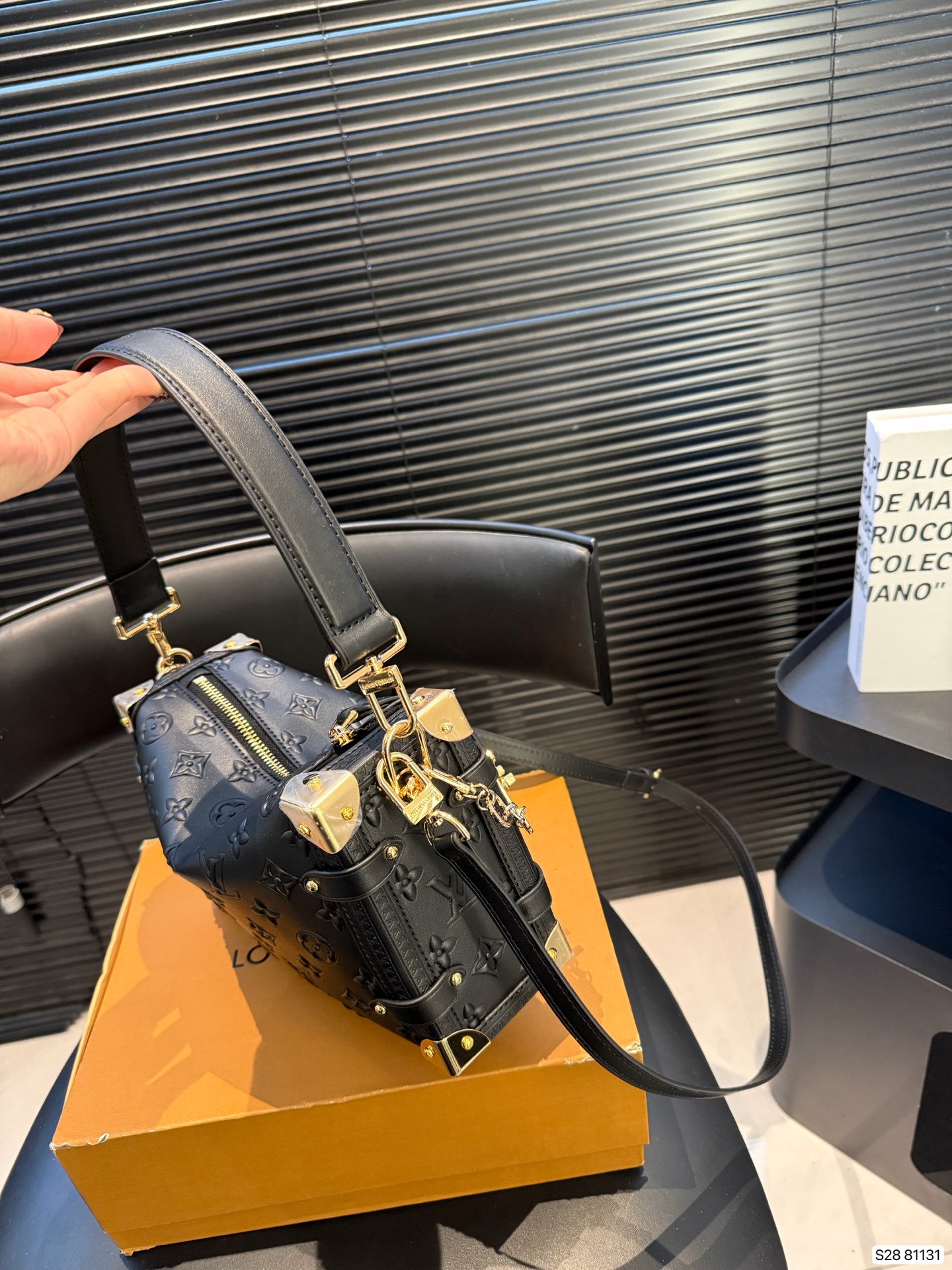 Louis Vuitton P175 23 side trunk 24 15 Backpack