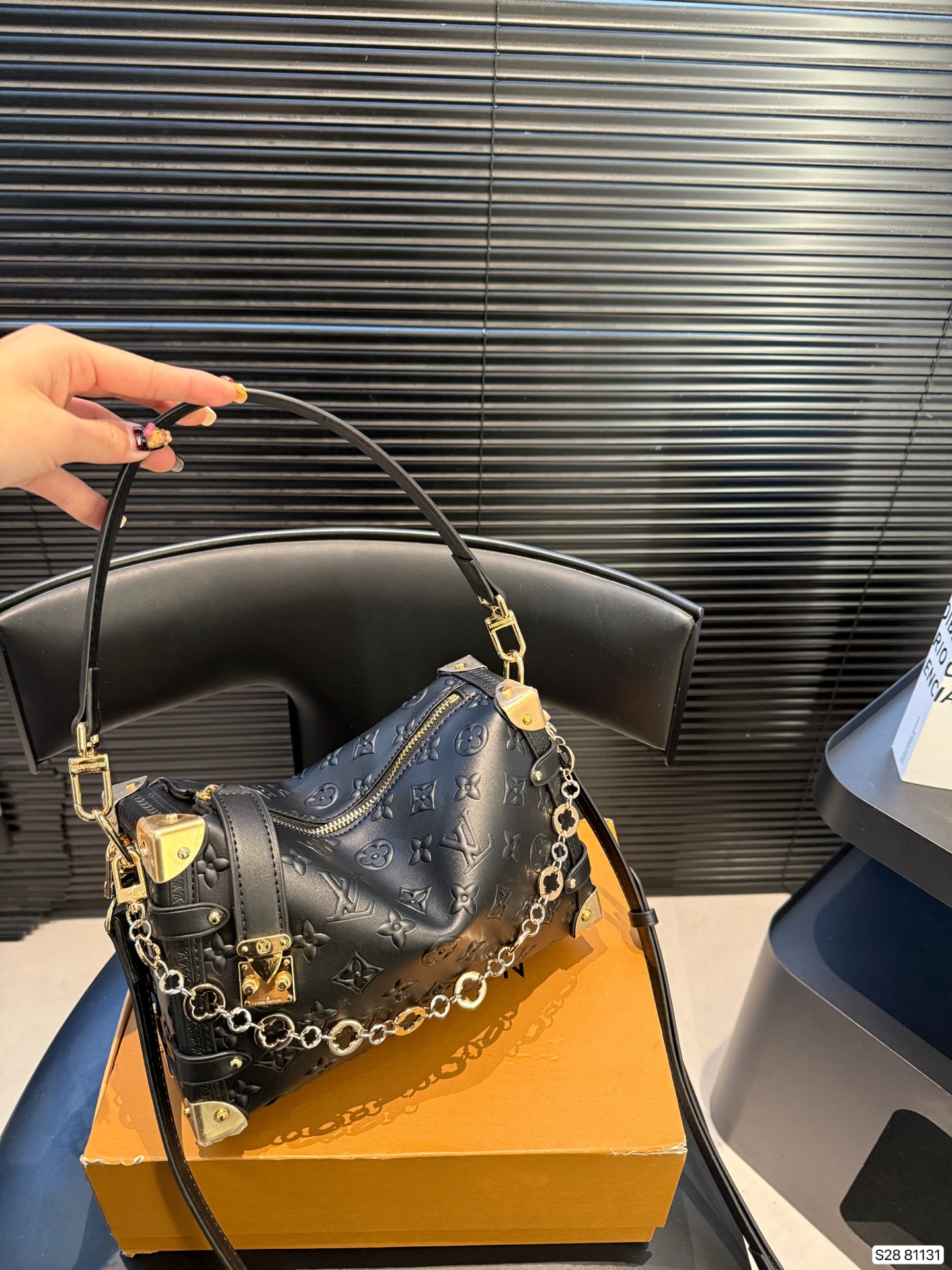 Louis Vuitton P175 23 side trunk 24 15 Backpack