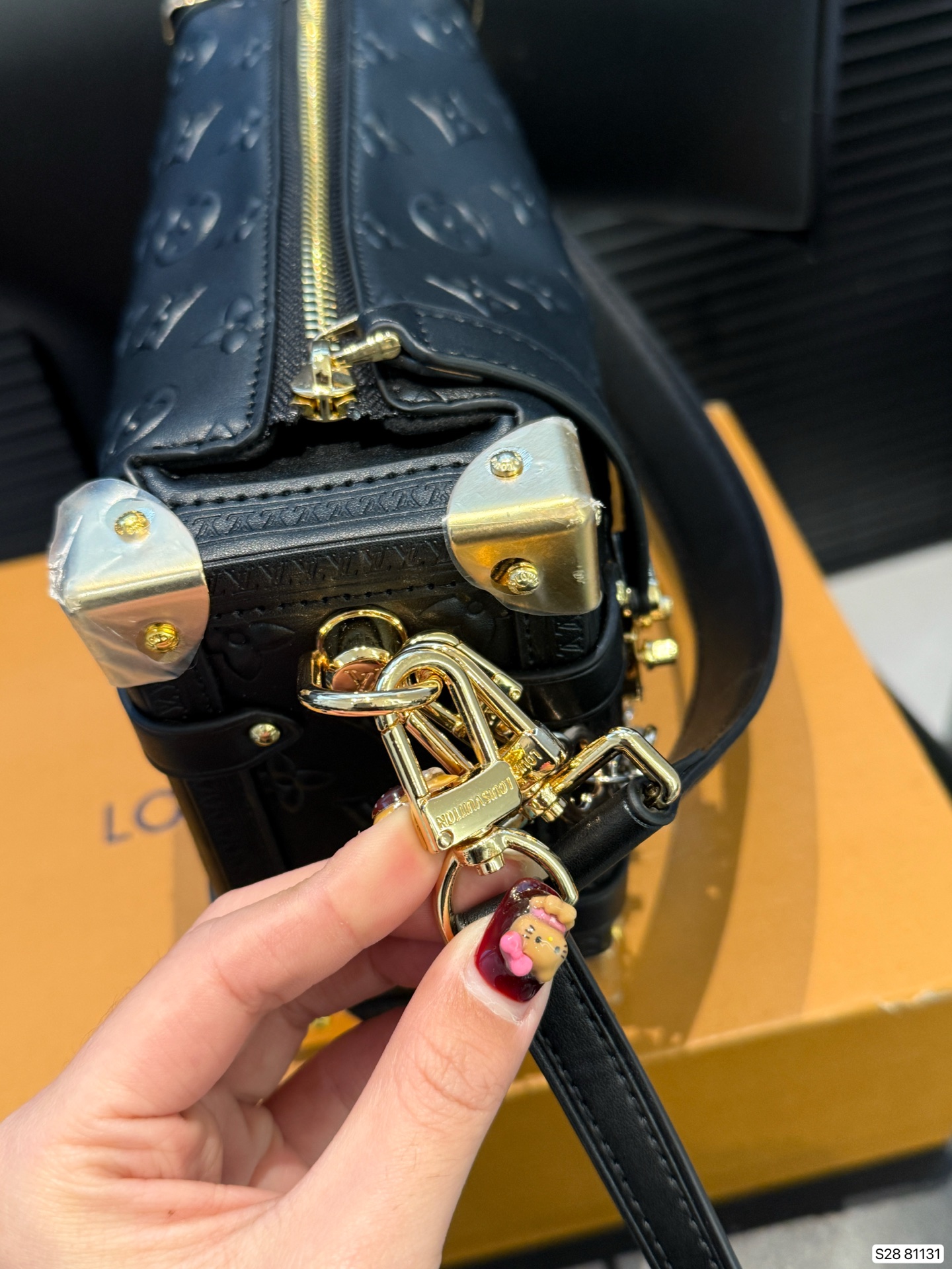 Louis Vuitton P175 23 side trunk 24 15 Backpack