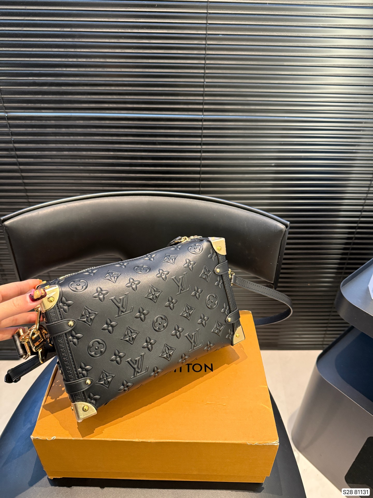 Louis Vuitton P175 23 side trunk 24 15 Backpack