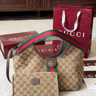 Gucci p180 Giglio tGucci GG x20x15cm OK Small Clutch