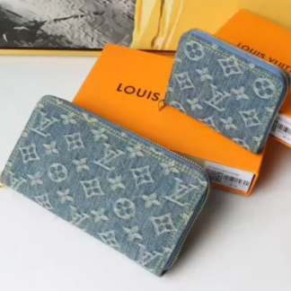 Louis Vuitton Collection Wallet Denim