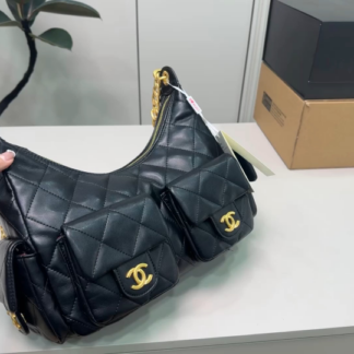 Chanel 22 Iconic Design Season THE embodies Crossbody Bag Leather