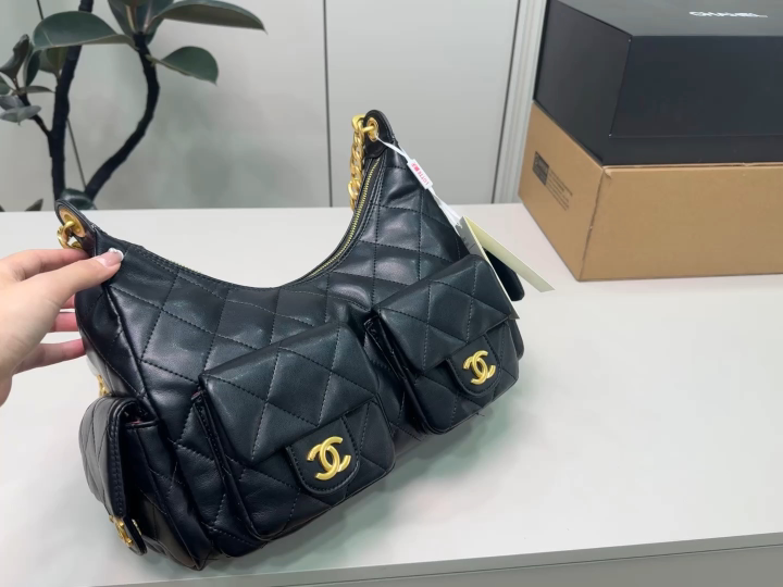 Chanel 22 Iconic Design Season THE embodies Crossbody Bag Leather