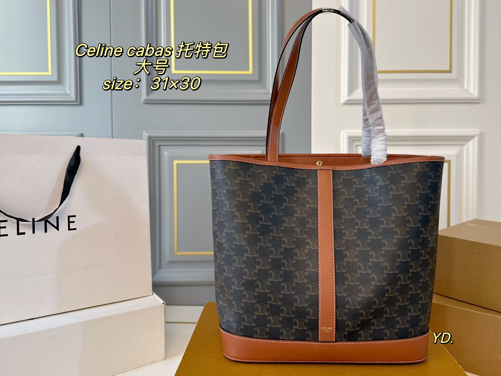 Celine P140 P130 31 30 25 23 Tote Bag Small