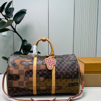 Louis Vuitton p185 391 50 28 Nigo Keepall Bags 50