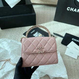 Chanel P140 kelly 13 14 Crossbody Bag Leather