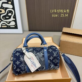 Louis Vuitton 125 25 14 Bag Denim