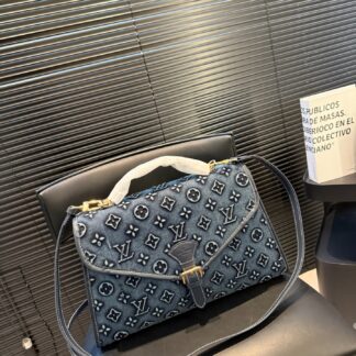 Louis Vuitton P165 38 26 Bag Denim