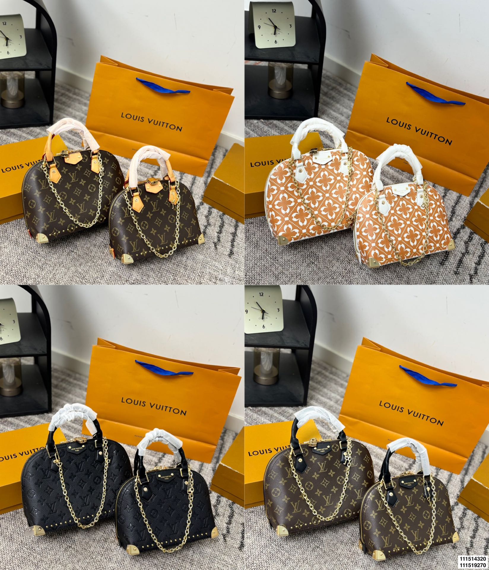 Louis Vuitton p135p125 Alma 25 20 23 18 Handbag