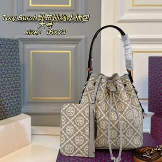Tory Burch P165 18 21 TB Bucket Large Bucket Bag