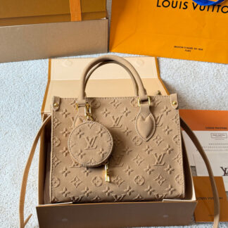 Louis Vuitton p140 Onthego VLL litton Logo Tote Bag